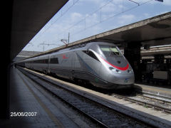 'Eurostar' at Rome Termini, July 2002